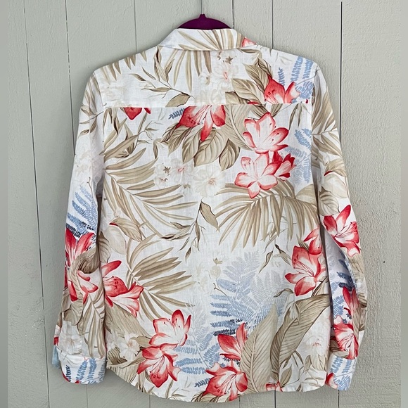 Tommy Bahama Long Sleeve Linen Shirt - Picture 7 of 9